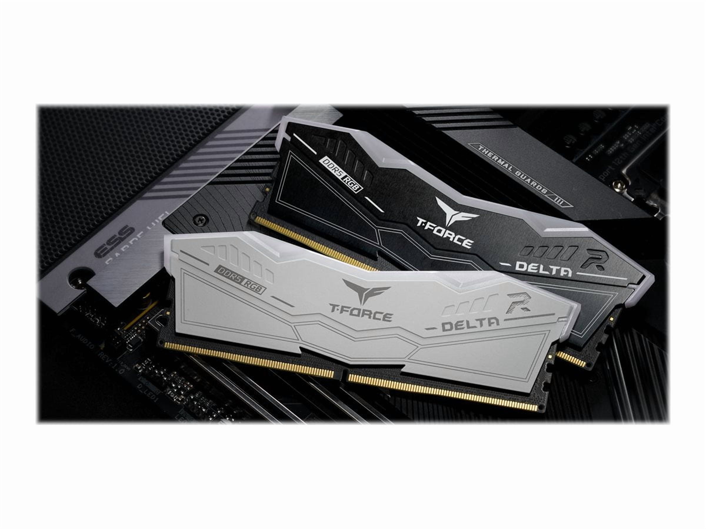 Team T-Force Delta RGB 32GB DDR5 6000 PC RAM, Desktop Memory Model