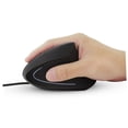 thumbnail image 3 of WHAMVOX 1Set Wired Vertical Ergonomic Mouse for Computer Users 12.3x6.5x8.2in, 3 of 8