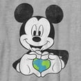 thumbnail image 2 of Boy's Mickey & Friends Mickey Mouse Earth Heart  Graphic Tee, 2 of 5