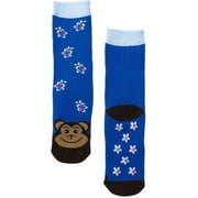 Women's Flower Monkey Slipper Socks