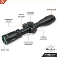 thumbnail image 5 of Athlon Optics Midas HMR Rifle Scope 2.5-15x 50mm Illuminated AHMR MOA Reticle Matte Black, 5 of 6