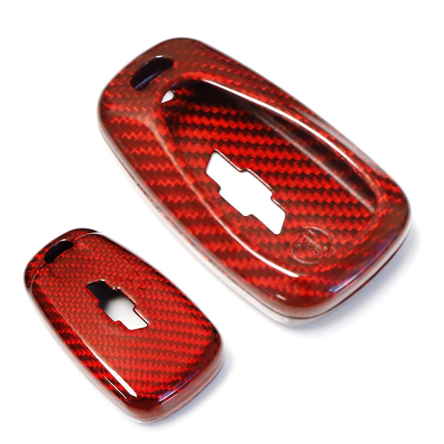 Red 5 button Silicone Cover Case Key Shell For Chevrolet Equinox Camaro Cruze 