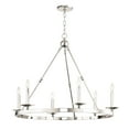 thumbnail image 2 of Hudson Valley Lighting 3206 Allendale 6 Light 36" Wide Taper Candle Chandelier - Nickel, 2 of 2