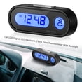 thumbnail image 4 of Speravity Reloj Digital para Interior de coche, dispositivo profesional para decir la hora alimentado por , termómetro pequeño, relojes de Paneles de instrumentos para automóviles, 4 of 6