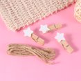 thumbnail image 4 of Miangastore 100Pcs Small Paper Clips Star Shaped For School Projects And Birthday Celebrations, 4 of 8