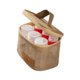 thumbnail image 4 of 6 botellas de condimentos para acampar con bolsa de almacenamiento, tarros de especias transparentes portátiles, contenedores de especias para Picnic, Caqui, 4 of 8