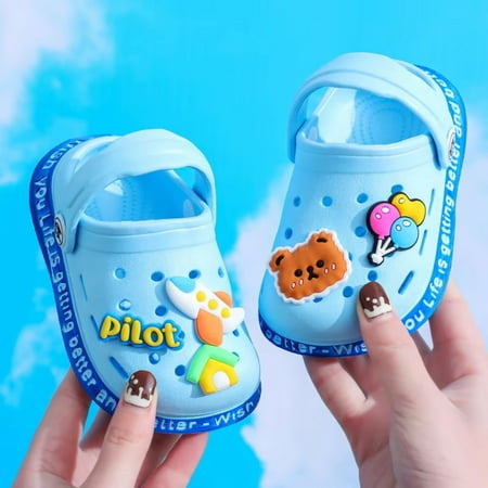 

WNGNNG Summer Baby Shoes Sandals Girls Boy Mules Baby Girl Shoes Cartoon Sandal Infantil Boy Children‘s Garden Shoes products