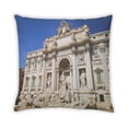 thumbnail image 2 of Ahgly Company Sites Trevi Fountain Coussin Décoratif d'Extérieur, 18 Po X 18 Po, 2 of 6
