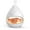 Marble, variant on Pure Enrichment PureGlow Crystal - 2-in-1 Himalayan Salt Lamp & Ultrasonic Essential Oil Diffuser, Original Salt Therapy Lamp, 100% Pure Himalayan Salt, Ambient Glow, 160 mL 16-Hour Tank (White)