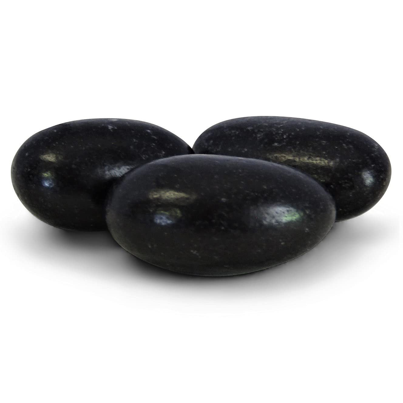 Black Jordan Almonds by Its Delish, 10 LBS Bulk  Sugared Almond Nut with Sweet Hard Candy Coating - Bulk Wedding Favors, Bridal and Baby Showers, Party Buffets - USA Made, Vegan & Kosher