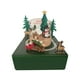 thumbnail image 1 of Caja de música con diseño de carrusel, juguetes artesanales, adorno Musical, caja Musical de madera, caja de música navideña para cumpleaños, adorno Navidad, 1 of 9