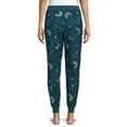 thumbnail image 4 of Secret Treasures Women's Galaxy Flannel Joggers, 4 of 5