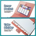 thumbnail image 7 of 3x5 Lined Index Cards with Ring Binder Holder and Dividers, 100 Ruled Cards, 7 of 7