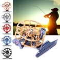 thumbnail image 2 of Necvior Full Metal Ultra-light Former Ice Fishing Reels Wheel Fly Fishing Reel Aluminum, 2 of 20