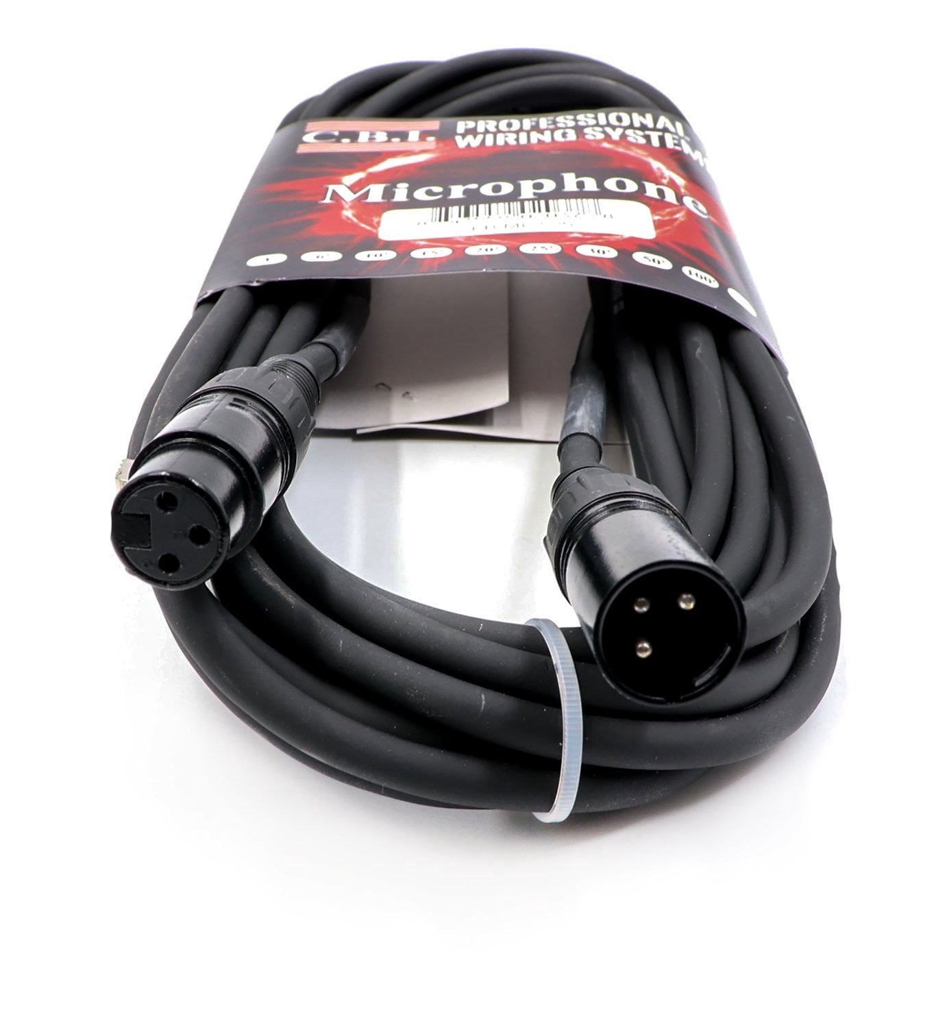 Fat Boy FB-ML2-25 Artist Series CBI USA Balanced 25Ft XLR Microphone Cable