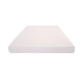 thumbnail image 2 of Pemberly Row Matelas Grand à Plateau Fixe en Mousse Mémoire Gel - Tissu Blanc, 2 of 3