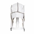 thumbnail image 4 of WITHMOONS Suede Ear Flap Cap Trapper Hat Beanie Trooper Faux Fur SL7137 (White), 4 of 5