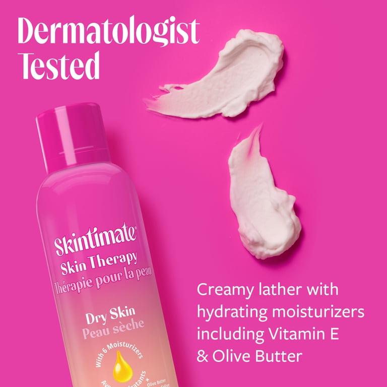Skintimate Dry Skin Women's Shave Gel, Twin Pack 7 oz photo 4