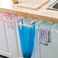 thumbnail image 5 of 3 PCS Kitchen Door Back Type Portable Garbage Bag Holder Household Cabinet Door Behind The Cloth Rack Trash Rack, 5 of 6