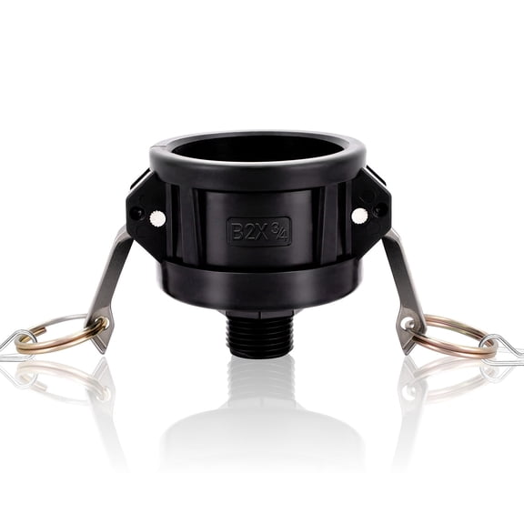 330 275 Gallon IBC Tote Tank Adapter Fittings 2" Cam Lock x Garden Hose Food Garden for Water Tank