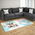 thumbnail image 3 of Happy Birthday Cute Puppy Australian Shepherd with Cake Gifts Party Hat Indoor Rug Aussie Dog Lover Gifts Carpet Living Bed Room Sofa Home Decor - 00029, 3 of 5