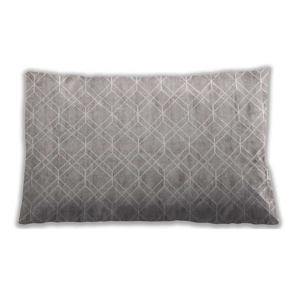 Ahgly Company Outdoor Rectangular Contemporary Lumbar Throw Pillow, 13 inch by 19 inch