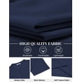 thumbnail image 5 of COOFANDY Mens Henley Shirts Short Sleeve Casual Button Textured T Shirt Basic Soild Tee Henley Summer Top, 5 of 6