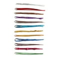thumbnail image 1 of Mechón de oropel ANGGREK juego de oropel para el cabello resistente al calor brillante 12 colores para niña, 1 of 8