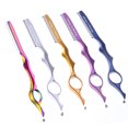 thumbnail image 1 of 1 Set Hair Clipper Wear-resistant Alloy Fashionable Haircut Comb Rustproof Unique Design Durable Scissors for Personal Using Blue, 1 of 6