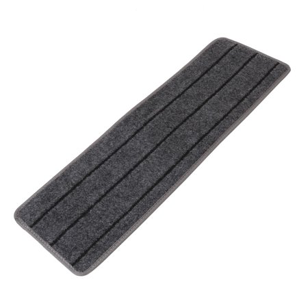 Indoor Stair Pads Polypropylene Fiber Non-slip Floor Stair Mat Pad Rug Dark Gray Black 80cm x 24cm Only 1 Piece ()