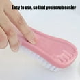 thumbnail image 4 of PPgejGEK Cleaning Brush Kitchen Multifunctional Crevice Brush, Fruit and Vegetable Cutting Board Cleaning Brush Shoe Brush Pot Brush, 4.72 x 2.17 x 1.18 inches, 4 of 6