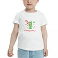 thumbnail image 2 of My 1st Christmas Deer Cute Toddler Tshirts for Boys Girls (White, 3T), 2 of 5
