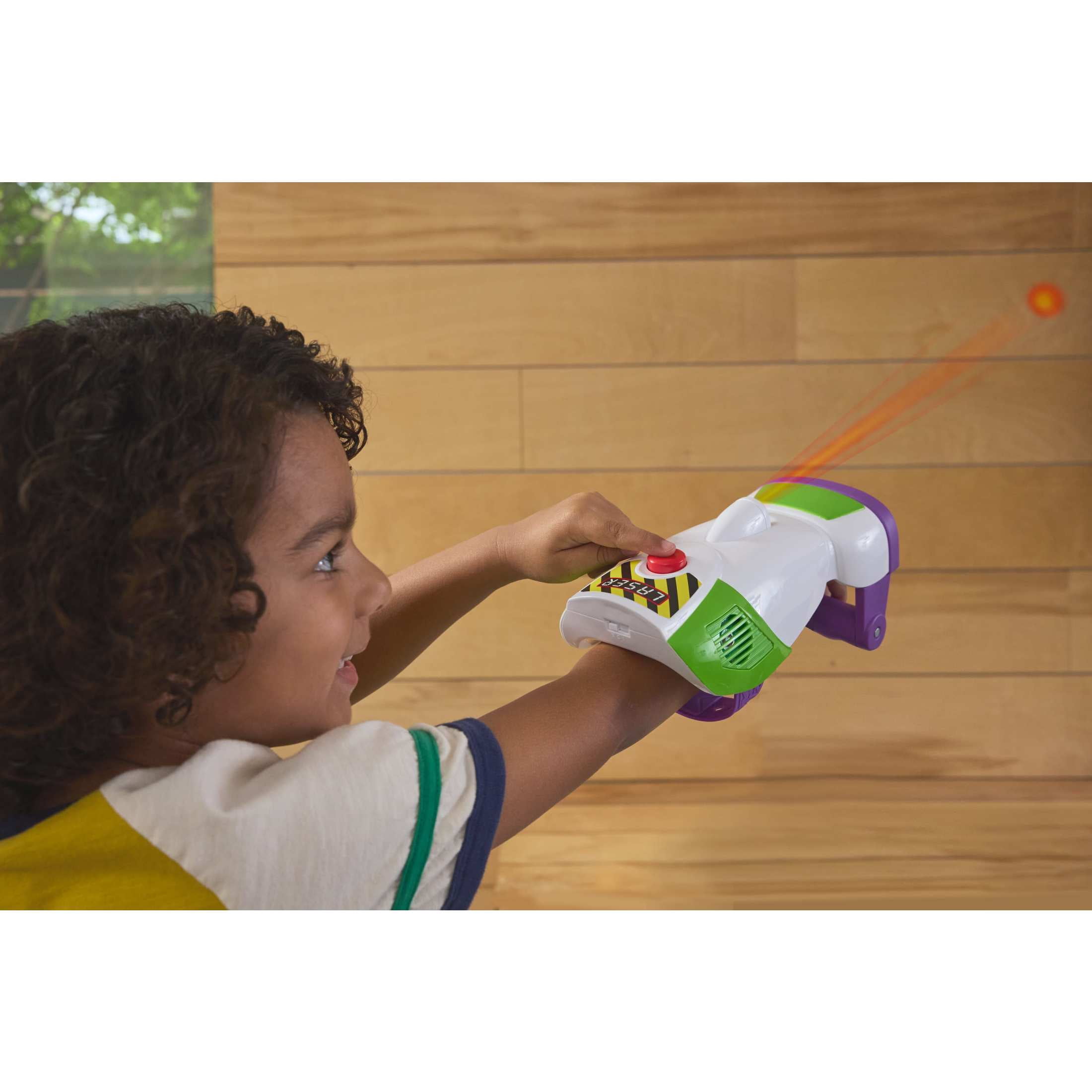 Disney and Pixar Toy Story 5 Space Ranger Laser Gauntlet Buzz Lightyear Roleplay Item with 35+ Lights and Sounds