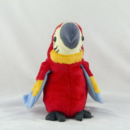 Plush Simulation Parrot Toy Macaw Toy Cute Parrot Doll Kids Gift