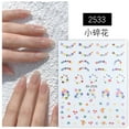 thumbnail image 5 of Wintrade 10 Sheets Butterfly Nail Art Stickers, Laser Butterflies Designs Self Adhesive Decals Cute Decals Nail Decals for Nail Art DIY Manicure Decoration, 5 of 6