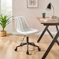 thumbnail image 2 of Robert Swivel Office Chair Ivory, 2 of 5