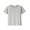 Gray, variant on Girls Boys Cotton Short Sleeve Crew Neck T-Shirts Outdoor (Ages 4-14) Gray 2 Years
