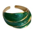thumbnail image 4 of Sonducket Anillo de mujer Aleación de zinc Anillos abiertos decorativos Navidad Novia Regalo Joyería Compromiso Celebración Fiesta Verde Grün 10piezas Sonducket CBP315837, 4 of 6