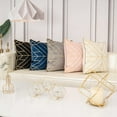 thumbnail image 4 of PEACNNG Embroidered Pillow Living Room Sofa Cushion Velvet Pillow Cover Bed Cushion, 4 of 5
