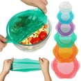 thumbnail image 1 of Nevera de almacenamiento de alimentos ROTTOGOON con tapas elásticas de silicona, 6 unidades, 1 of 7