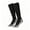 Black, variant on NORO ARK Unisex Soccer Socks(3–17)Knee-High Breathable Sport Socks With Cushioned Sole for Boys and Girls Green Size 7