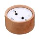 thumbnail image 3 of Reloj despertador silencioso de madera de haya con alarma y luz nocturna, rectangular., 3 of 4