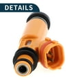 thumbnail image 4 of Inyector de Combustible para Mitsubishi Montero 3.5 1998-2002 Coincidencia de Flujo No.195500-3300/MD337900 Boquilla de Combustible Naranja 1 Pc, 4 of 7