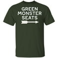 thumbnail image 1 of Green Monster Seats T-Shirt, 1 of 3