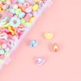 thumbnail image 3 of MasteelfCA 1 Set of 24 Grids 480PCS DIY String Beads Material Kit Manual DIY String Beads Set Plastic DIY Beads Material Kit Lovely String Beads Necklace Material Kit for Kids Playing, 3 of 7