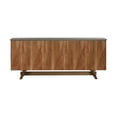 thumbnail image 5 of Picadilly 4 Door Sideboard Buffet in Acacia Wood and Concrete, 5 of 7
