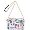 thumbnail image 2 of FORMRS Women Crossbody Purse with Chain Strap Vegan Leather Shoulder Handbag, Colorful Cartoon Graphic, 2 of 7
