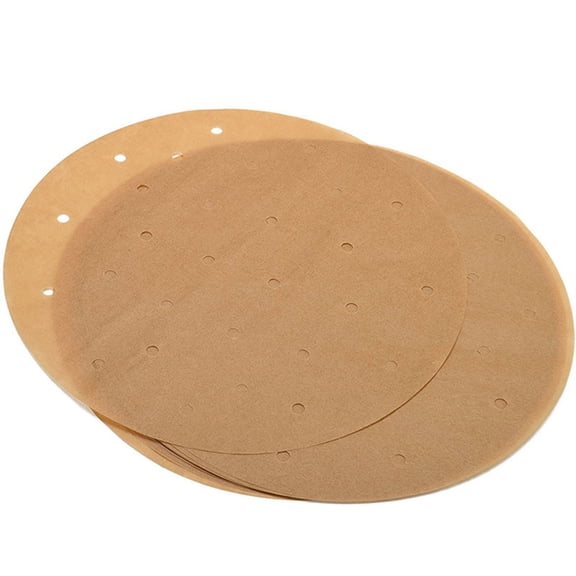 HONITANO 100-Pack 7-Inch Round Nonstick Baking Parchment Paper Sheets for Small Cakes and Pastries