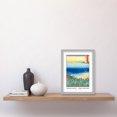 thumbnail image 2 of Takashi Beach Izumi Province Utagawa Hiroshige Japanese Woodblock Classic Collection Artwork Framed Wall Art Print A4, 2 of 4
