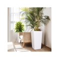 thumbnail image 2 of Bingirl Set of 2, 23 - Inch Tall Black Front Porch Planter Pots with Drainage Holes, Water Level Monitor and Inner Bucket for Automatic Watering, 2 of 7